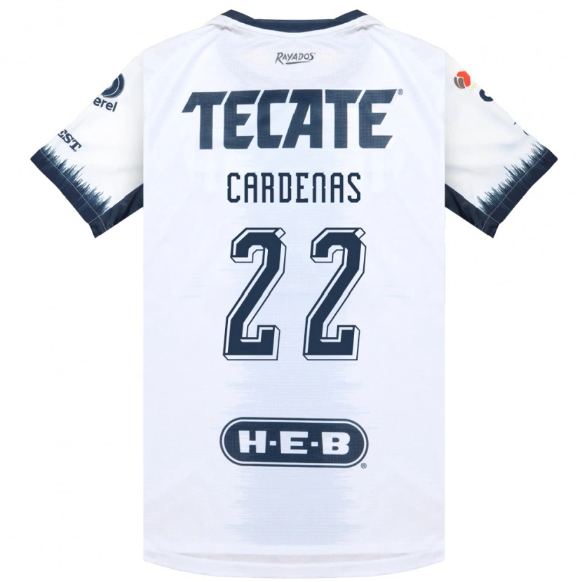 Danxen Heren Luis Cárdenas #22 Wit Inktblauw Rood Uitshirt Uittenue 2026/27 T-Shirt België