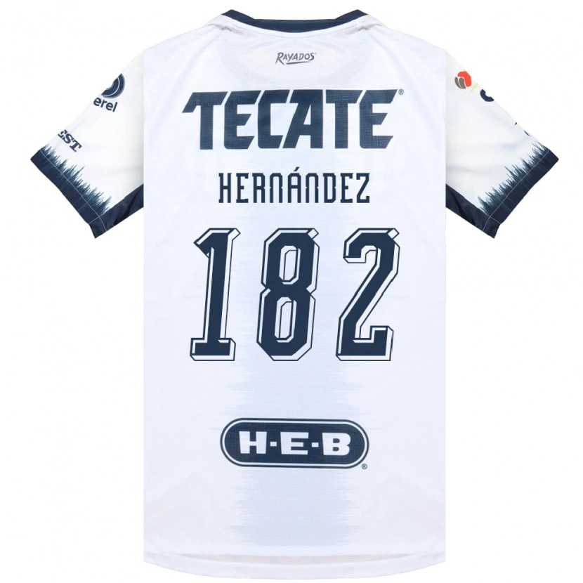 Danxen Heren Derek Hernández #182 Wit Inktblauw Rood Uitshirt Uittenue 2026/27 T-Shirt België
