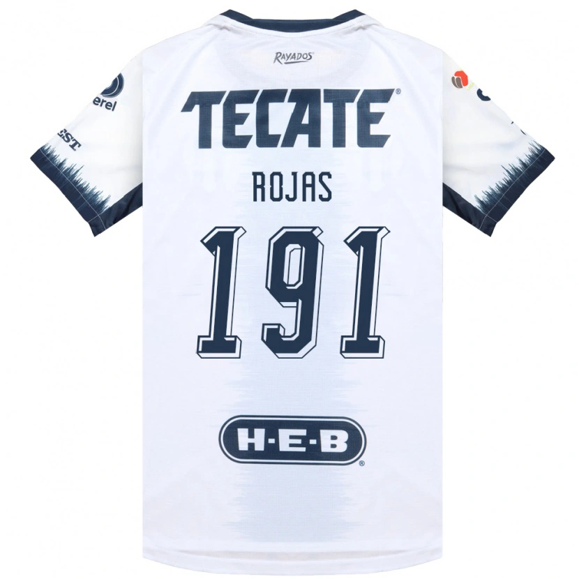 Danxen Heren Luis Rojas #191 Wit Inktblauw Rood Uitshirt Uittenue 2026/27 T-Shirt België