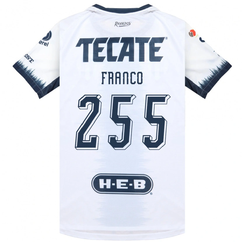 Danxen Heren Enrique Franco #255 Wit Inktblauw Rood Uitshirt Uittenue 2026/27 T-Shirt België