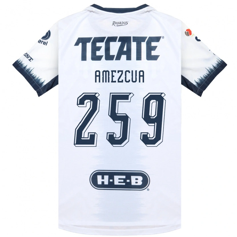 Danxen Heren Ángel Amezcua #259 Wit Inktblauw Rood Uitshirt Uittenue 2026/27 T-Shirt België