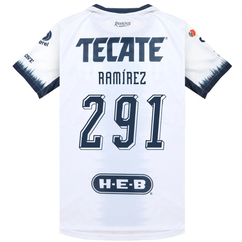 Danxen Heren Fabián Ramírez #291 Wit Inktblauw Rood Uitshirt Uittenue 2026/27 T-Shirt België