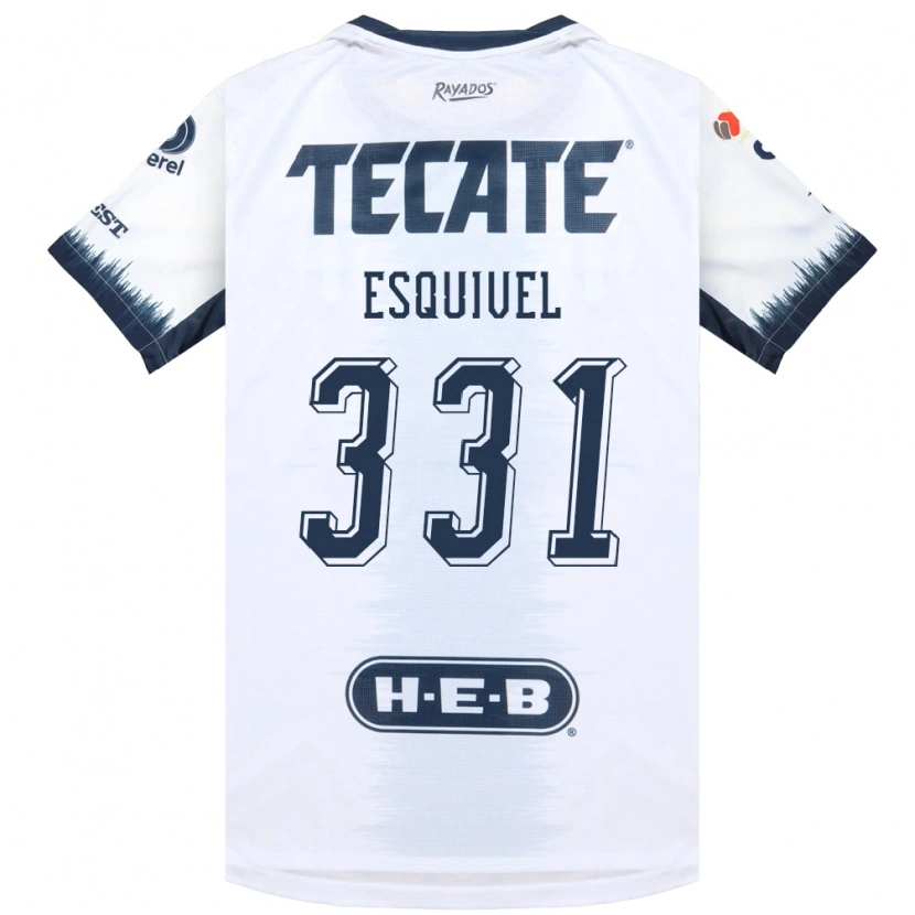 Danxen Heren Abraham Esquivel #331 Wit Inktblauw Rood Uitshirt Uittenue 2026/27 T-Shirt België