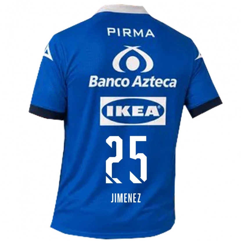 Danxen Heren Miguel Jiménez #25 Blauw Wit Uitshirt Uittenue 2026/27 T-Shirt België