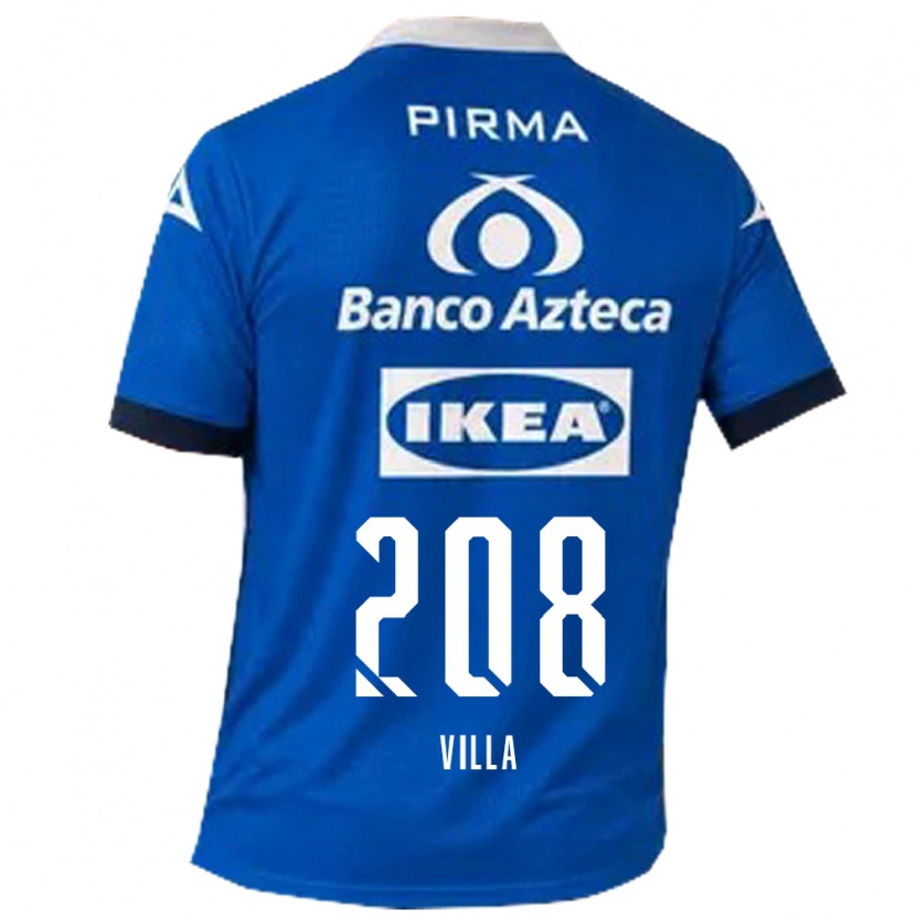 Danxen Heren Patrick Villa #208 Blauw Wit Uitshirt Uittenue 2026/27 T-Shirt België