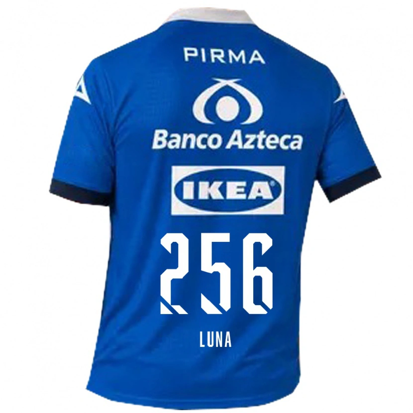 Danxen Heren Ángel Luna #256 Blauw Wit Uitshirt Uittenue 2026/27 T-Shirt België