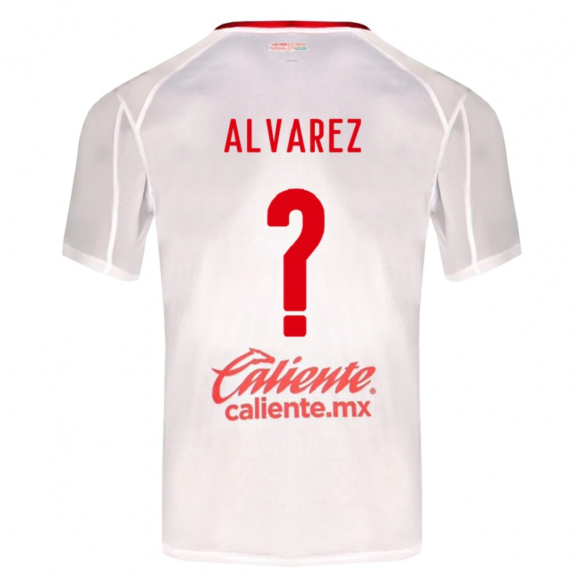 Danxen Heren Sergio Álvarez #0 Wit Groen Rood Uitshirt Uittenue 2026/27 T-Shirt België