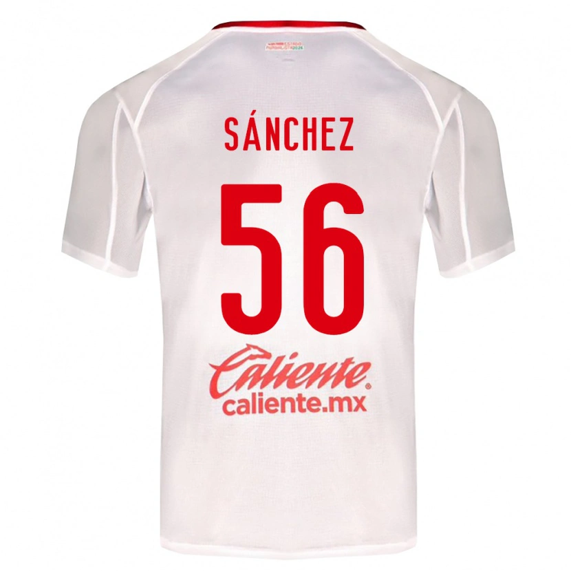 Danxen Heren Benjamín Sánchez #56 Wit Groen Rood Uitshirt Uittenue 2026/27 T-Shirt België