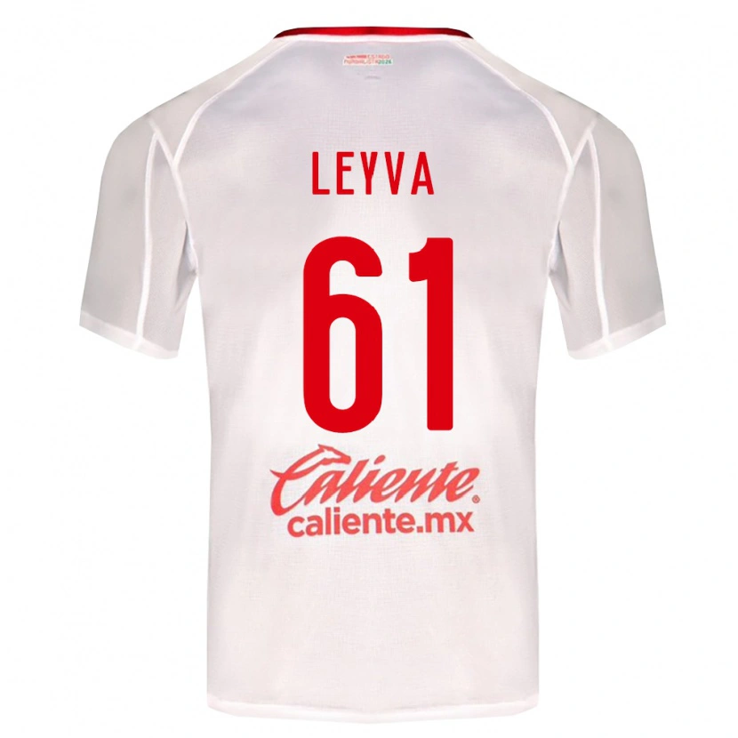 Danxen Heren Axel Leyva #61 Wit Groen Rood Uitshirt Uittenue 2026/27 T-Shirt België