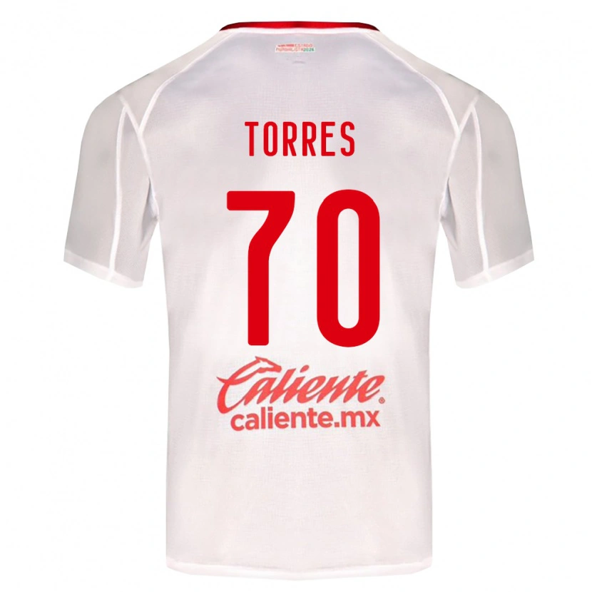 Danxen Heren Leo Torres #70 Wit Groen Rood Uitshirt Uittenue 2026/27 T-Shirt België