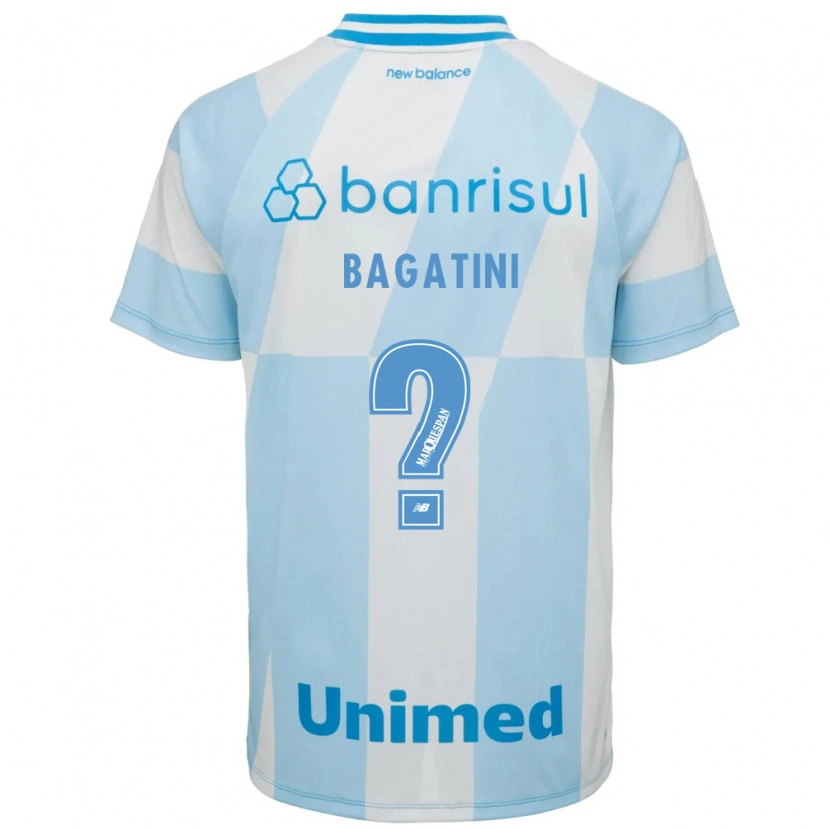 Danxen Heren Gustavo Bagatini #0 Lichtblauw Wit Uitshirt Uittenue 2026/27 T-Shirt België