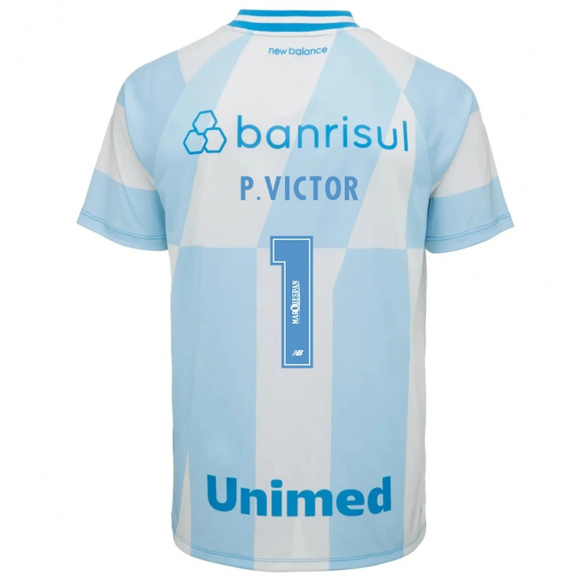 Danxen Heren Paulo Victor #1 Lichtblauw Wit Uitshirt Uittenue 2026/27 T-Shirt België