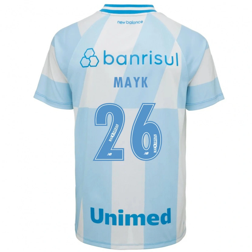 Danxen Heren Mayk #26 Lichtblauw Wit Uitshirt Uittenue 2026/27 T-Shirt België