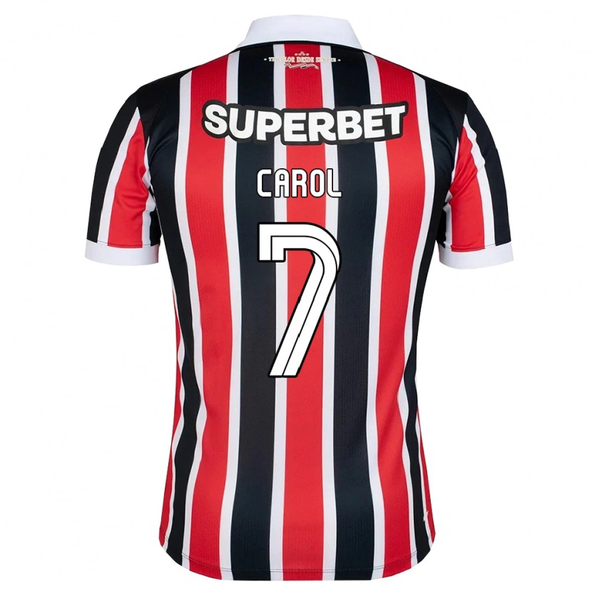 Danxen Heren Carol #7 Rood Wit Zwart Uitshirt Uittenue 2026/27 T-Shirt België