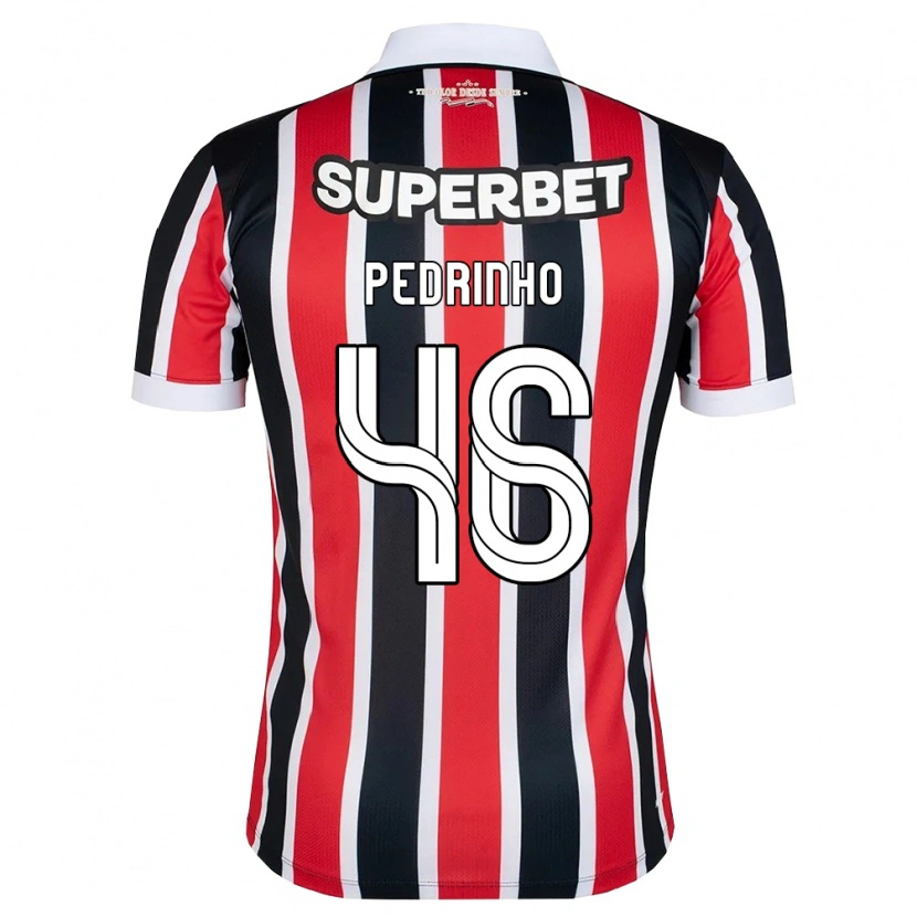 Danxen Heren Pedro Ferreira #46 Rood Wit Zwart Uitshirt Uittenue 2026/27 T-Shirt België