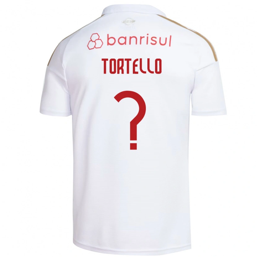 Danxen Heren Tortello #0 Wit Rood Uitshirt Uittenue 2026/27 T-Shirt België