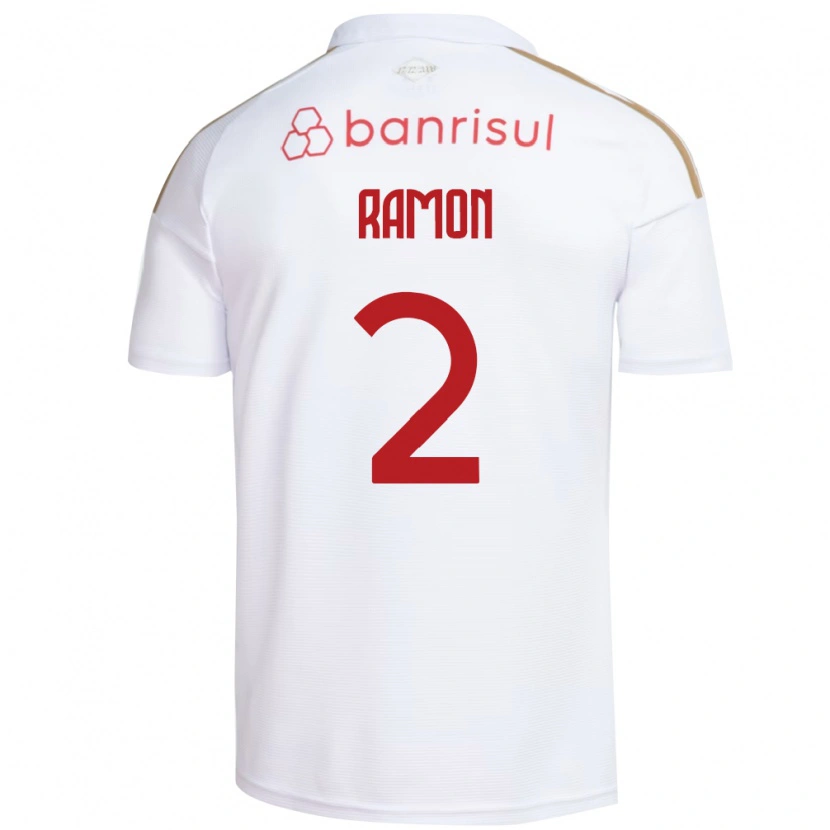 Danxen Heren Ramon #2 Wit Rood Uitshirt Uittenue 2026/27 T-Shirt België