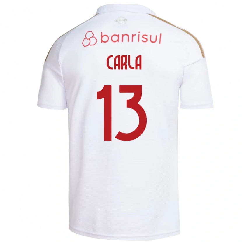 Danxen Heren Carla #13 Wit Rood Uitshirt Uittenue 2026/27 T-Shirt België