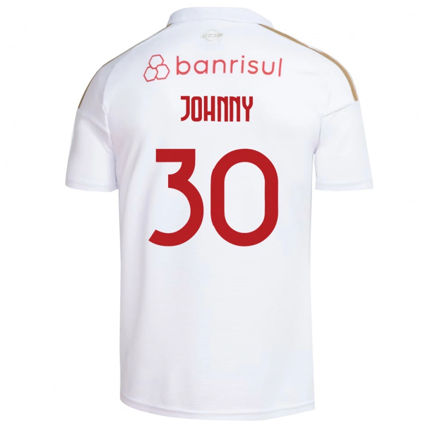 Danxen Heren Johnny #30 Wit Rood Uitshirt Uittenue 2026/27 T-Shirt België