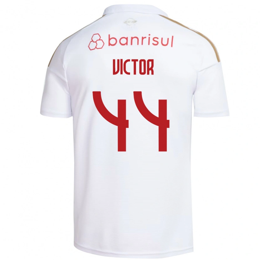 Danxen Heren João Victor #44 Wit Rood Uitshirt Uittenue 2026/27 T-Shirt België
