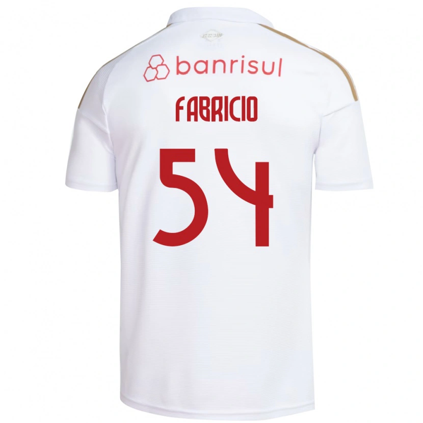 Danxen Heren Fabricio Zechmeister Do Prado #54 Wit Rood Uitshirt Uittenue 2026/27 T-Shirt België