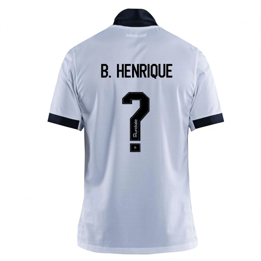 Danxen Heren Bruno Henrique #0 Zwart Wit Uitshirt Uittenue 2026/27 T-Shirt België