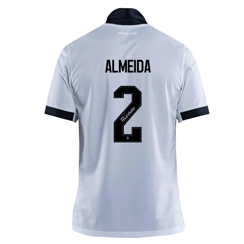 Danxen Heren Samuel Almeida #2 Zwart Wit Uitshirt Uittenue 2026/27 T-Shirt België
