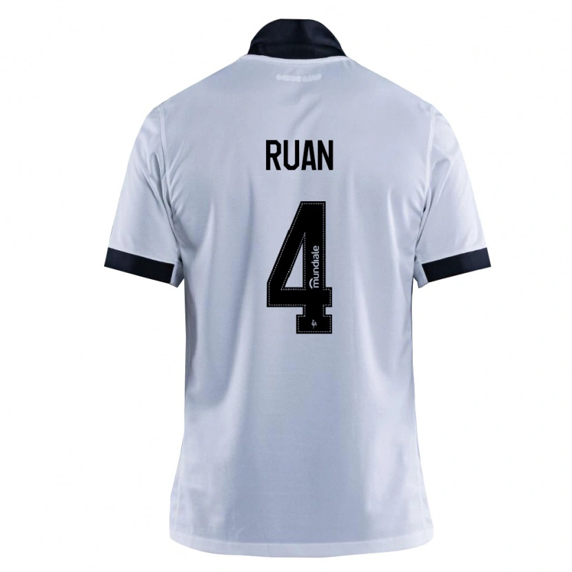 Danxen Heren Ruan Tressoldi Netto #4 Zwart Wit Uitshirt Uittenue 2026/27 T-Shirt België
