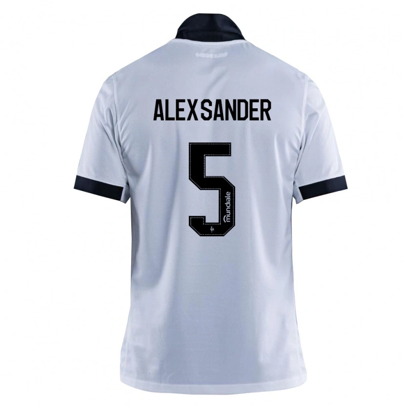 Danxen Heren Alexsander Cristhian Gomes Da Costa #5 Zwart Wit Uitshirt Uittenue 2026/27 T-Shirt België
