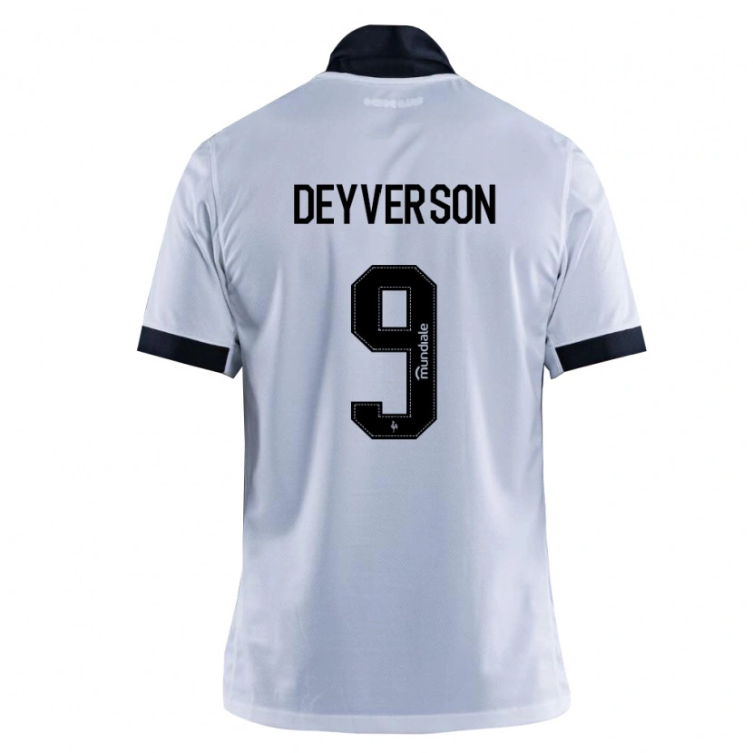 Danxen Heren Deyverson #9 Zwart Wit Uitshirt Uittenue 2026/27 T-Shirt België