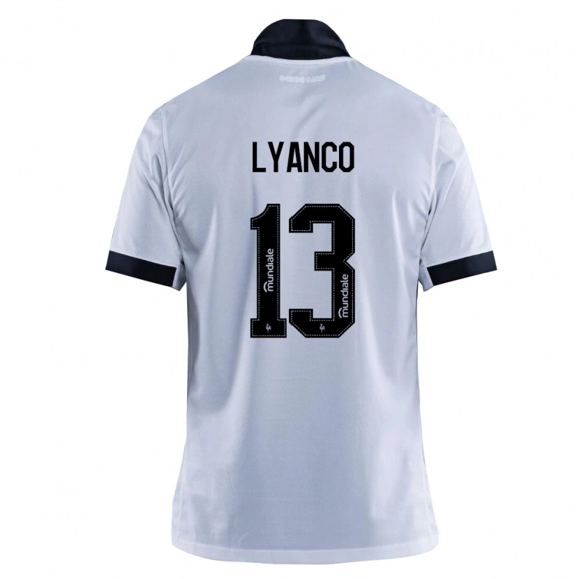 Danxen Heren Lyanco Evangelista Silveira Neves Vojnović #13 Zwart Wit Uitshirt Uittenue 2026/27 T-Shirt België