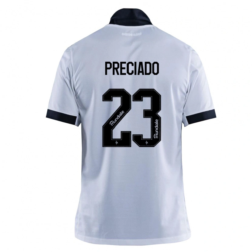 Danxen Heren Angelo Preciado #23 Zwart Wit Uitshirt Uittenue 2026/27 T-Shirt België