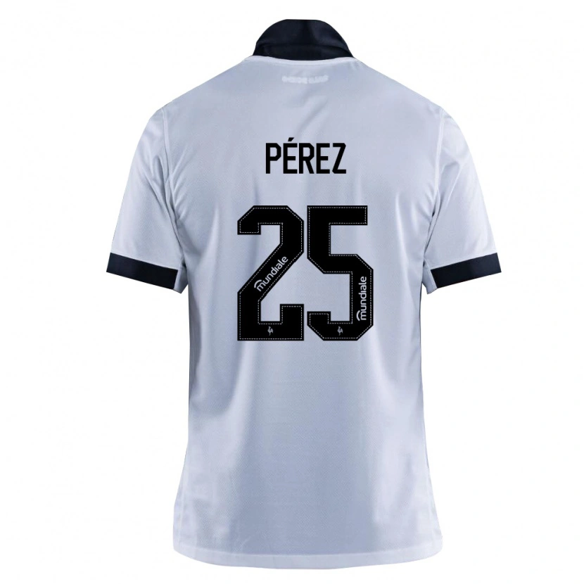 Danxen Heren Tomás Pérez #25 Zwart Wit Uitshirt Uittenue 2026/27 T-Shirt België