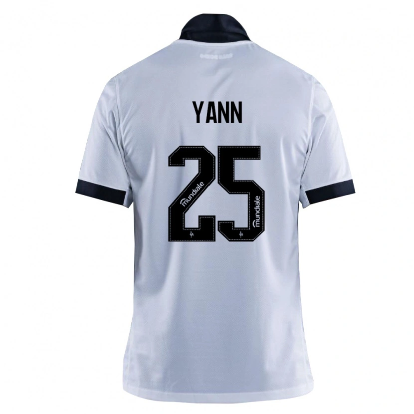 Danxen Heren Yann Neves #25 Zwart Wit Uitshirt Uittenue 2026/27 T-Shirt België