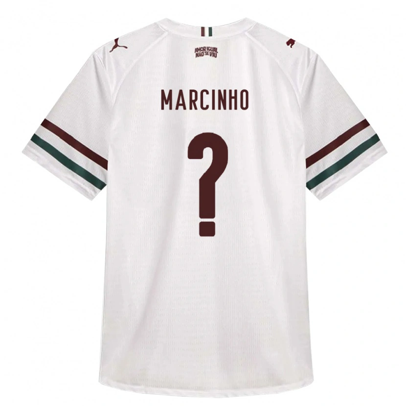 Danxen Heren Márcio Marques Santana #0 Wit Groen Bordeaux Rood Uitshirt Uittenue 2026/27 T-Shirt België