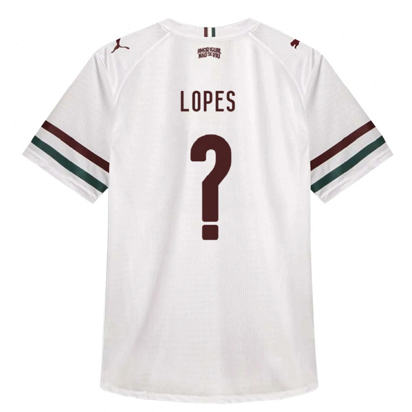 Danxen Heren Italo Lopes #0 Wit Groen Bordeaux Rood Uitshirt Uittenue 2026/27 T-Shirt België