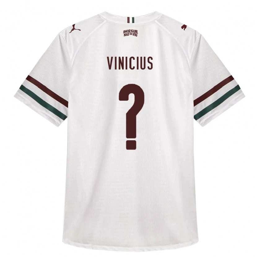 Danxen Heren Vinicius #0 Wit Groen Bordeaux Rood Uitshirt Uittenue 2026/27 T-Shirt België