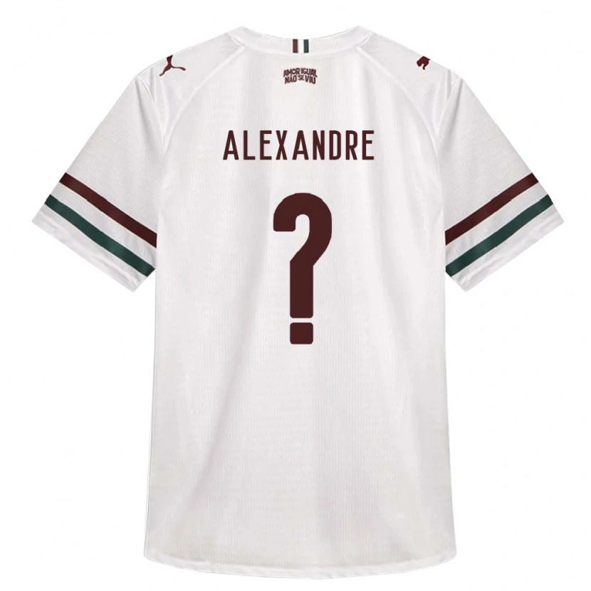 Danxen Heren Alexandre #0 Wit Groen Bordeaux Rood Uitshirt Uittenue 2026/27 T-Shirt België