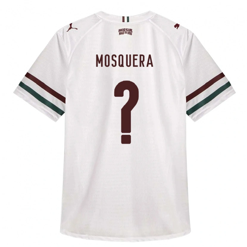Danxen Heren Yuleiver Mosquera #0 Wit Groen Bordeaux Rood Uitshirt Uittenue 2026/27 T-Shirt België
