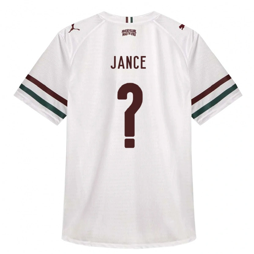 Danxen Heren Léo Jance #0 Wit Groen Bordeaux Rood Uitshirt Uittenue 2026/27 T-Shirt België