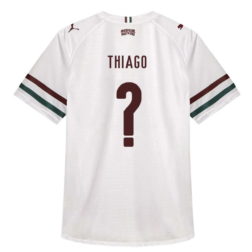 Danxen Heren Thiago #0 Wit Groen Bordeaux Rood Uitshirt Uittenue 2026/27 T-Shirt België