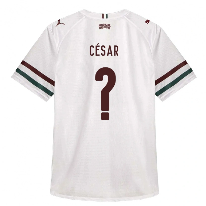 Danxen Heren Adrian César #0 Wit Groen Bordeaux Rood Uitshirt Uittenue 2026/27 T-Shirt België