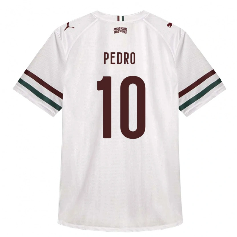 Danxen Heren Matheus Pedro #10 Wit Groen Bordeaux Rood Uitshirt Uittenue 2026/27 T-Shirt België