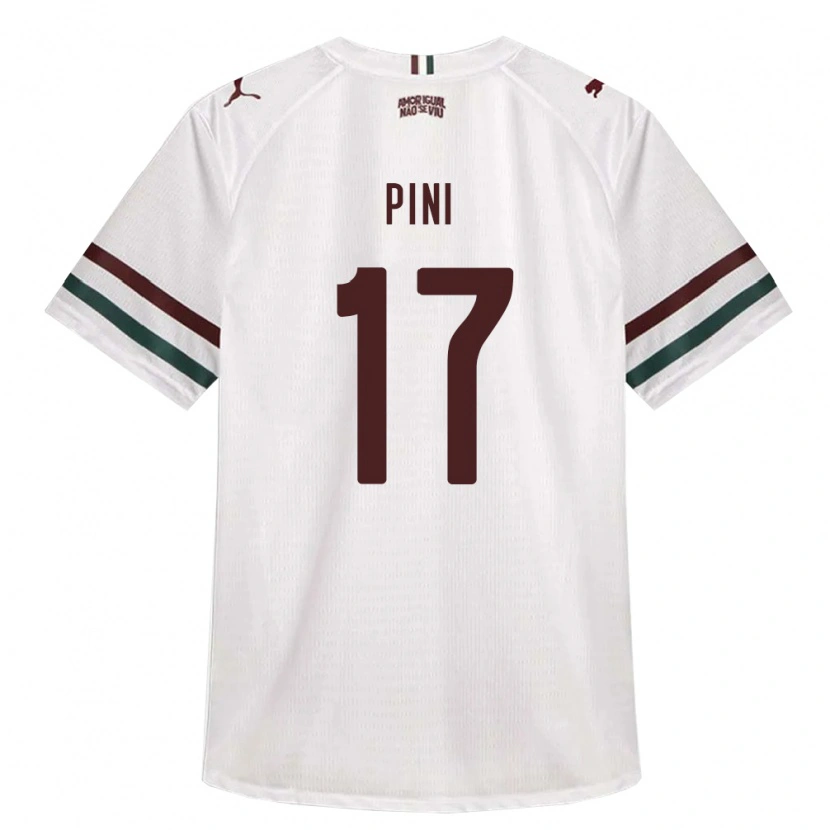 Danxen Heren Camila Pini #17 Wit Groen Bordeaux Rood Uitshirt Uittenue 2026/27 T-Shirt België