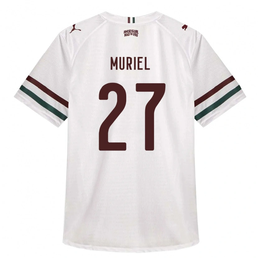 Danxen Heren Muriel #27 Wit Groen Bordeaux Rood Uitshirt Uittenue 2026/27 T-Shirt België