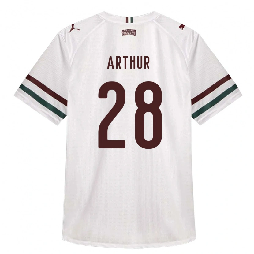 Danxen Heren Arthur #28 Wit Groen Bordeaux Rood Uitshirt Uittenue 2026/27 T-Shirt België