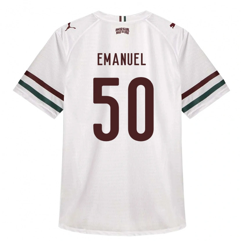 Danxen Heren Lucas Emanuel #50 Wit Groen Bordeaux Rood Uitshirt Uittenue 2026/27 T-Shirt België