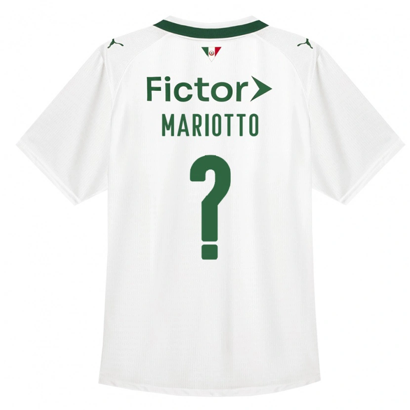 Danxen Heren Eduardo Mariotto #0 Groen Wit Uitshirt Uittenue 2026/27 T-Shirt België