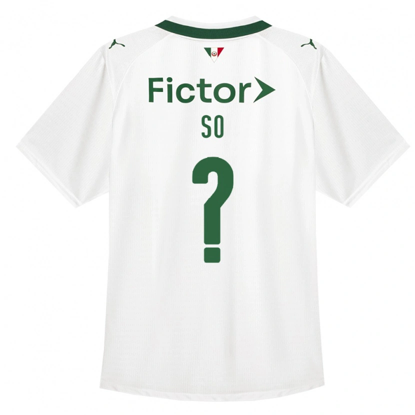 Danxen Heren Fábio Só #0 Groen Wit Uitshirt Uittenue 2026/27 T-Shirt België