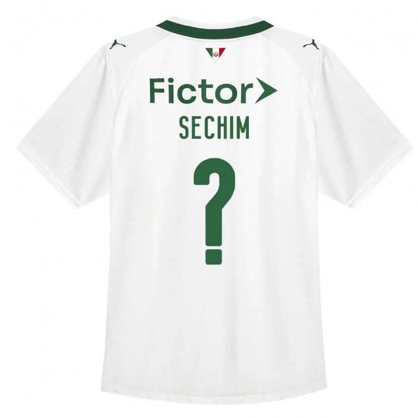 Danxen Heren Caio Sechim #0 Groen Wit Uitshirt Uittenue 2026/27 T-Shirt België